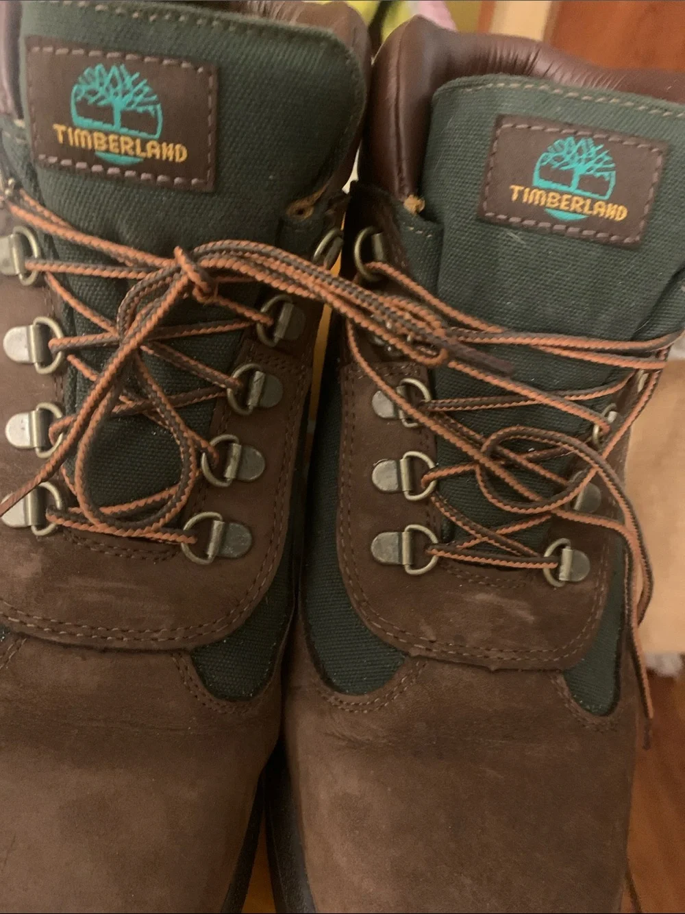 Men's Dark Brown Nubuck Field Boot - Size 10